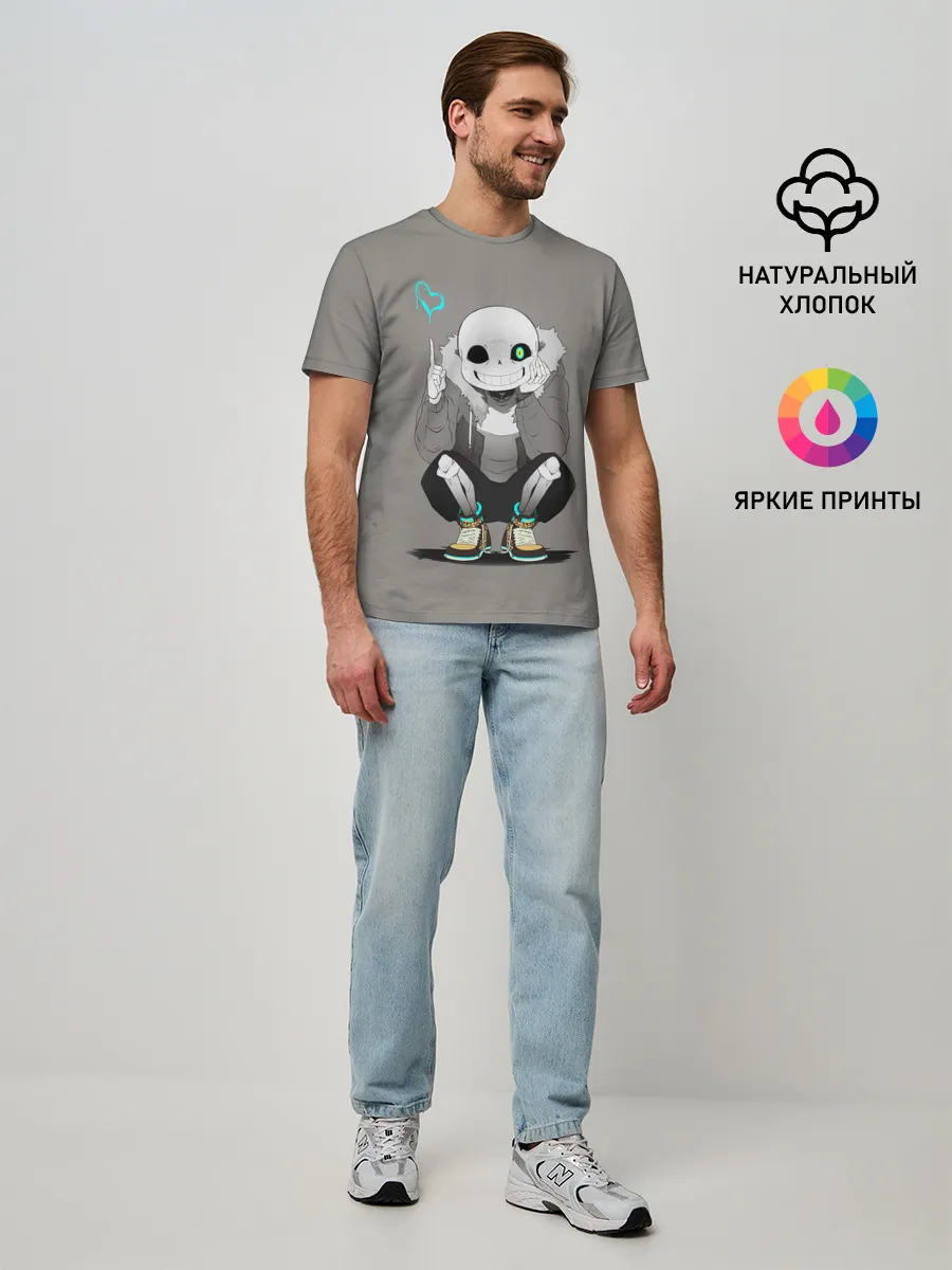 Мужская базовая футболка / UNDERTALE