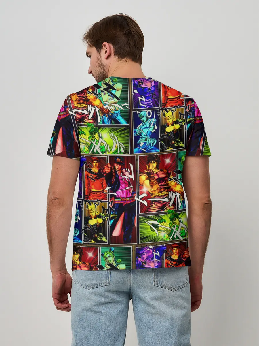 Мужская базовая футболка / Джоджо пендлетон хамон паттерн