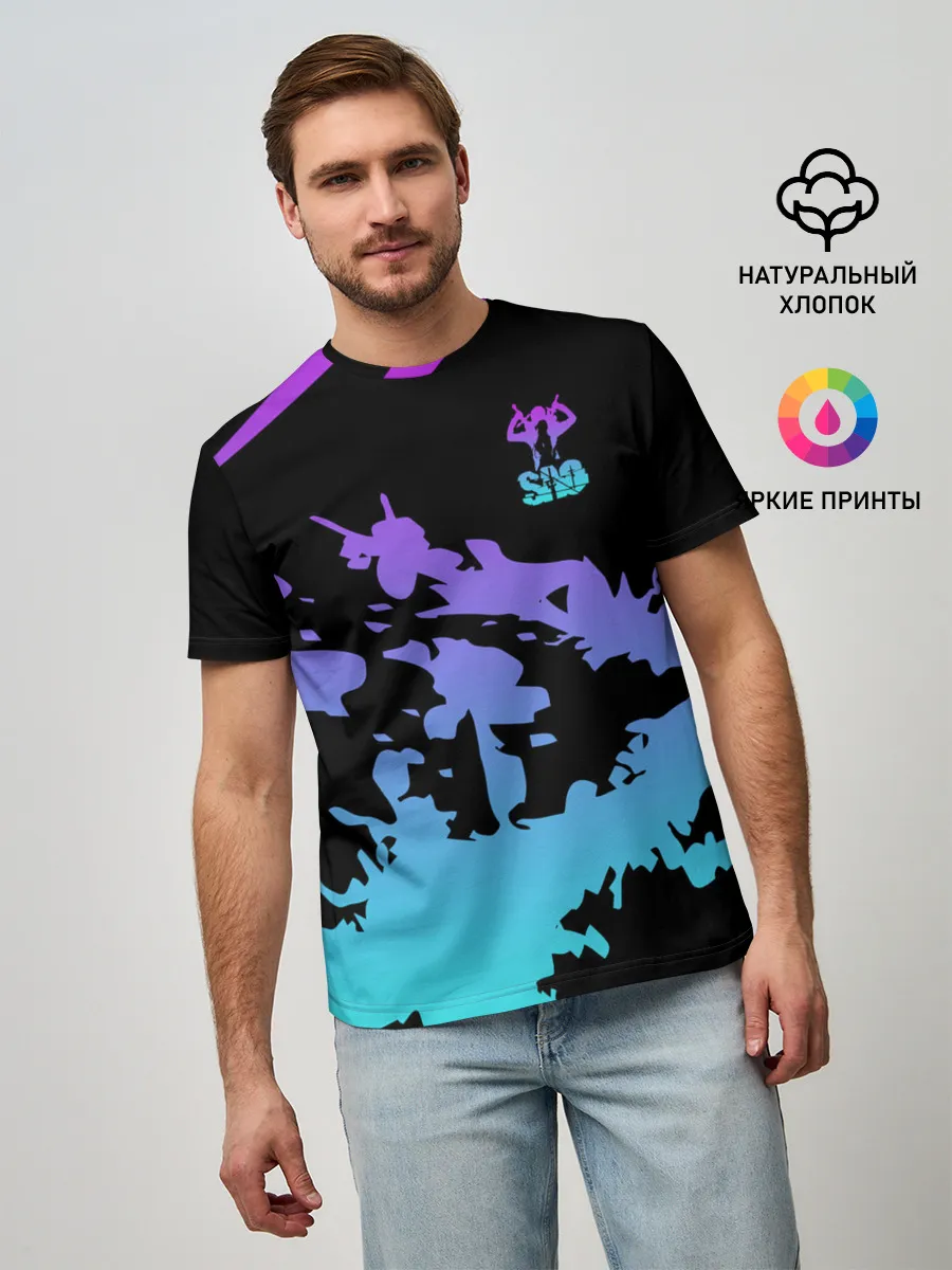 Мужская базовая футболка / Sword Art Online