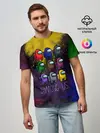 Мужская базовая футболка / AMONG US.