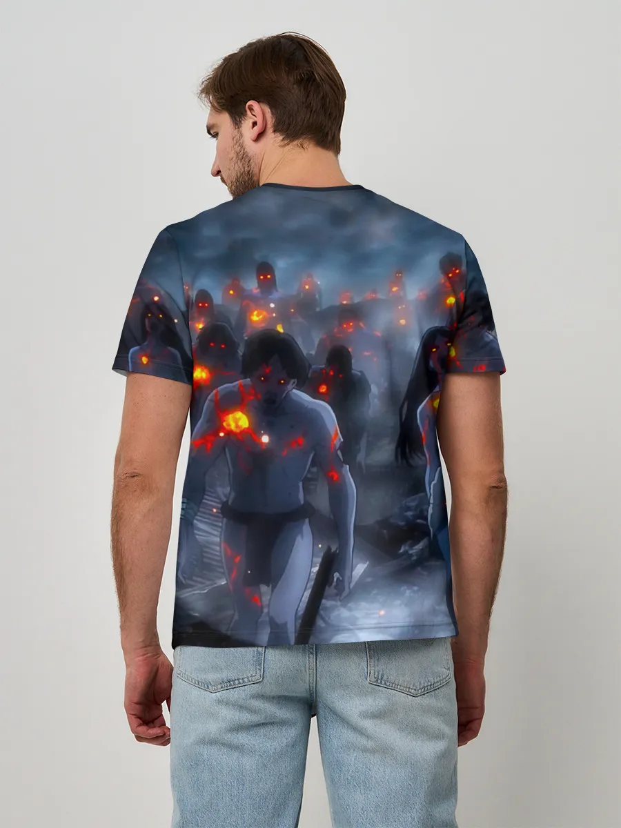 Мужская базовая футболка / Зомби Sabaton