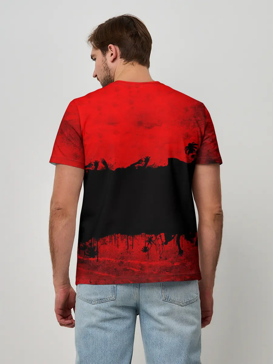 Мужская базовая футболка / Island of blood