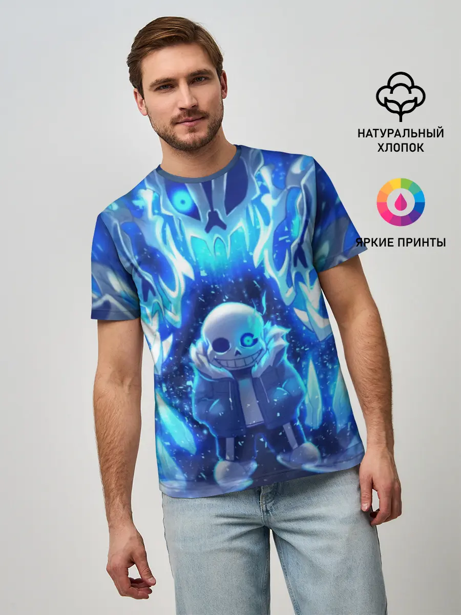 Мужская базовая футболка / UNDERTALE | АНДЕРТЕЙЛ