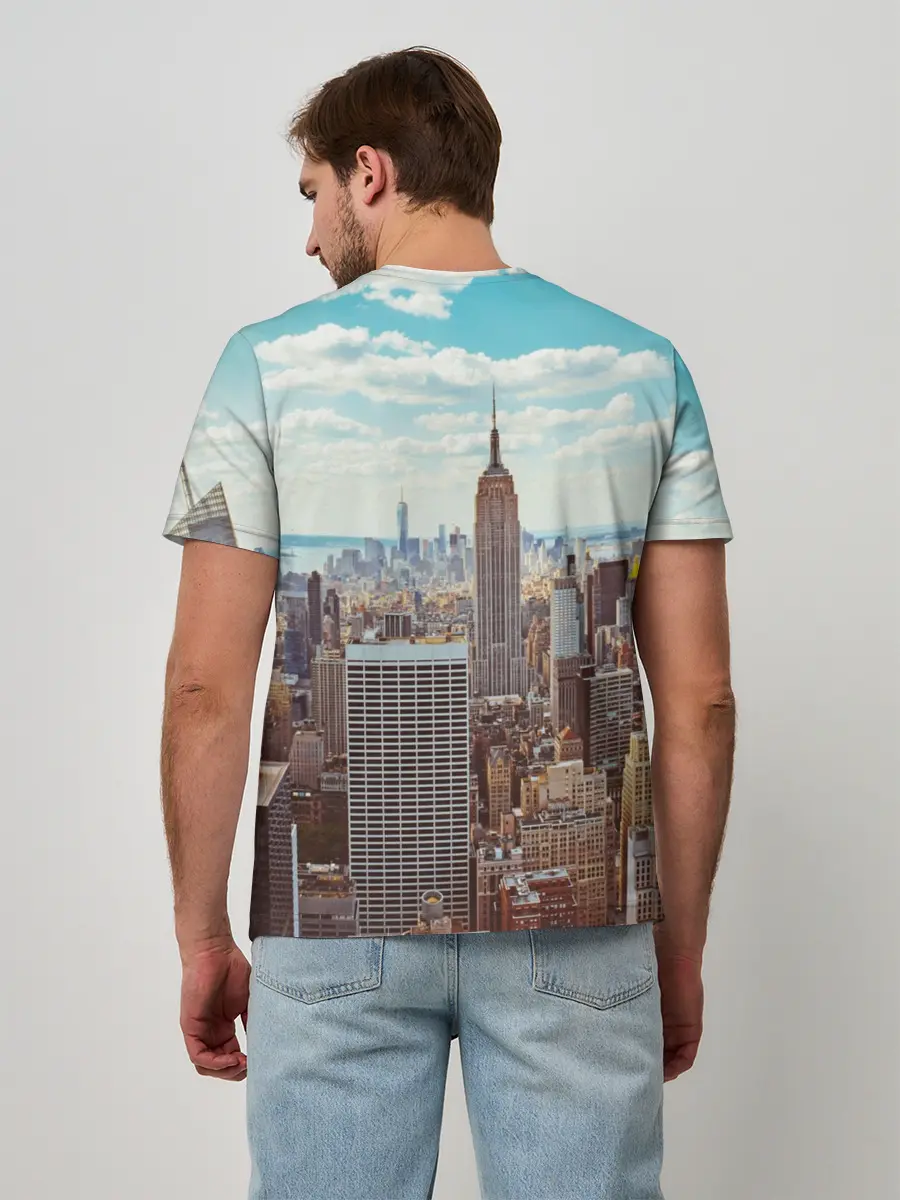 Мужская базовая футболка / Столица мира