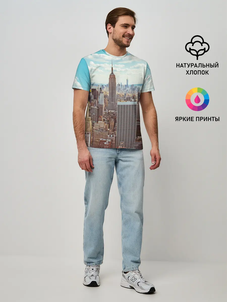 Мужская базовая футболка / Столица мира