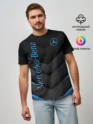 Мужская базовая футболка / Mercedes-Benz