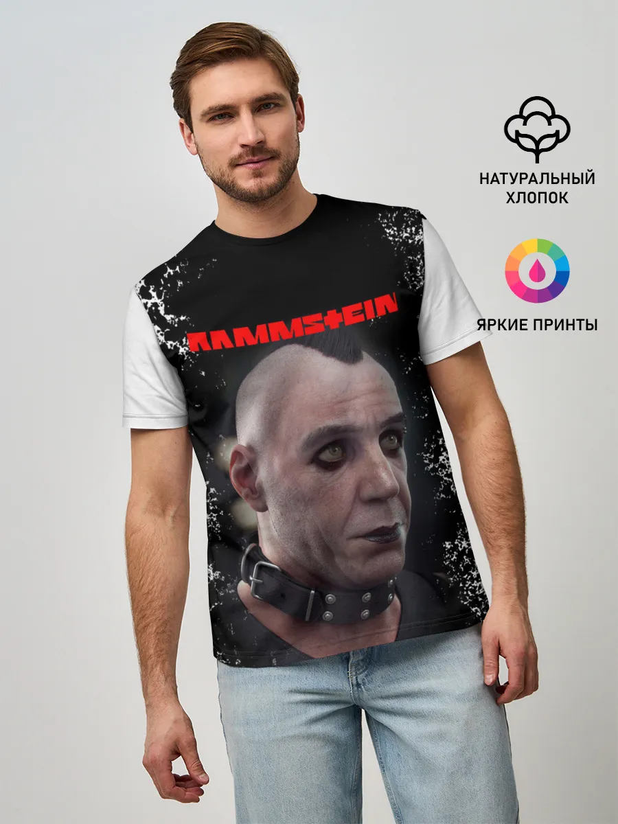 Мужская базовая футболка / RAMMSTEIN | РАМШТАЙН