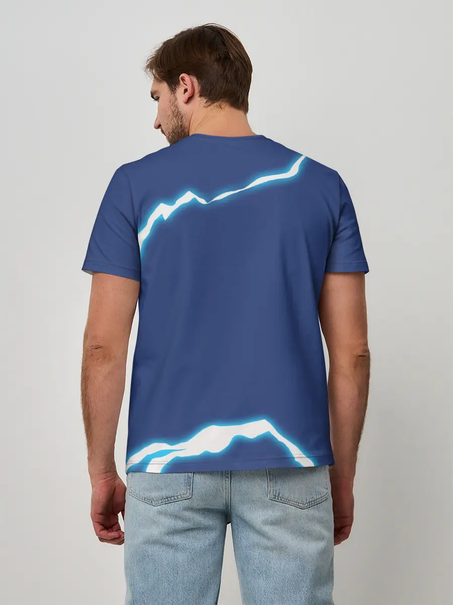 Мужская базовая футболка / Молния HH Киллуа Золдик