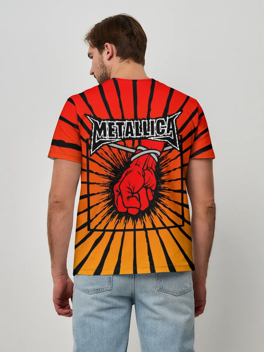 Мужская базовая футболка / Metallica