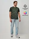 Мужская базовая футболка / OCTAGON зеленый