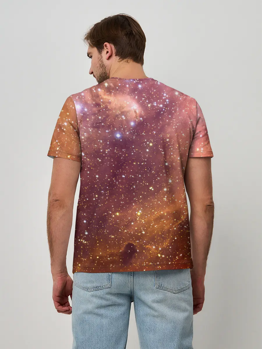 Мужская базовая футболка / ДЬЯВОЛ | GALAXY DIABLO