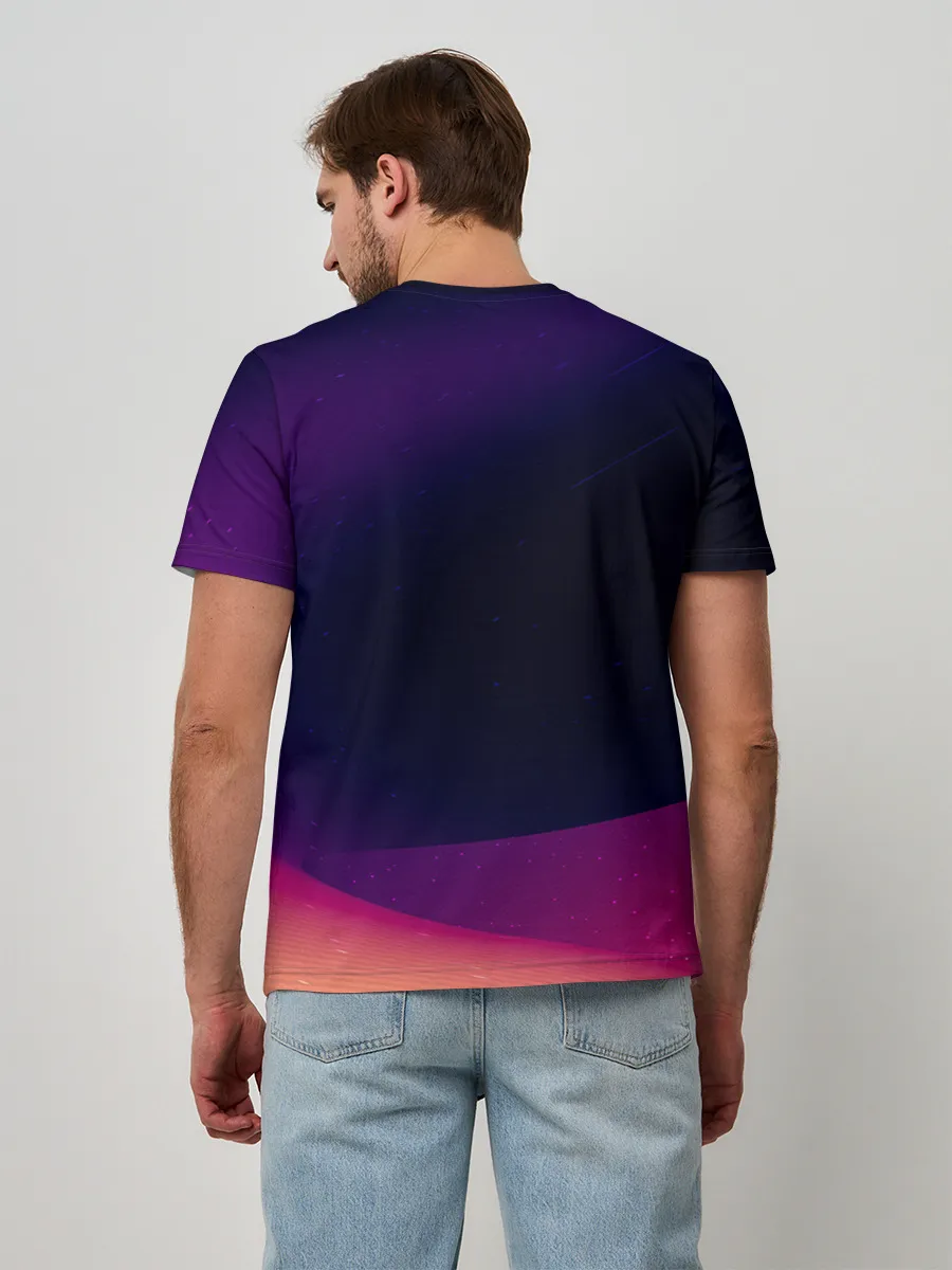 Мужская базовая футболка / ABSTRACT