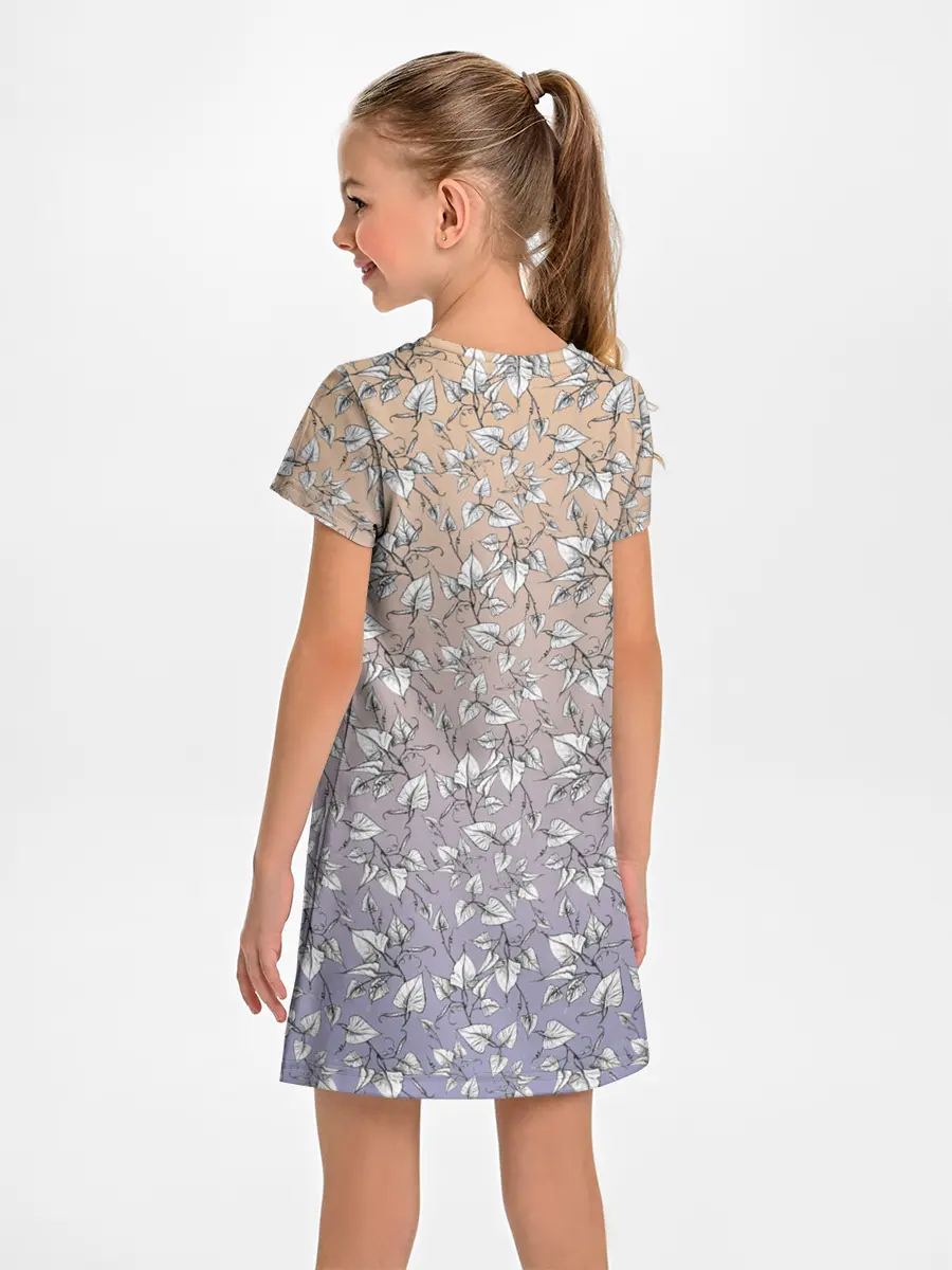 Детское платье / Плющ и градиент