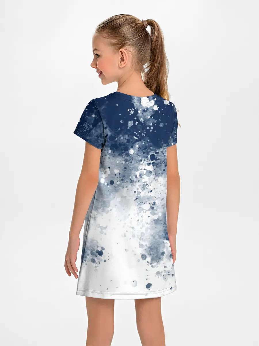 Детское платье / Чернильные капли