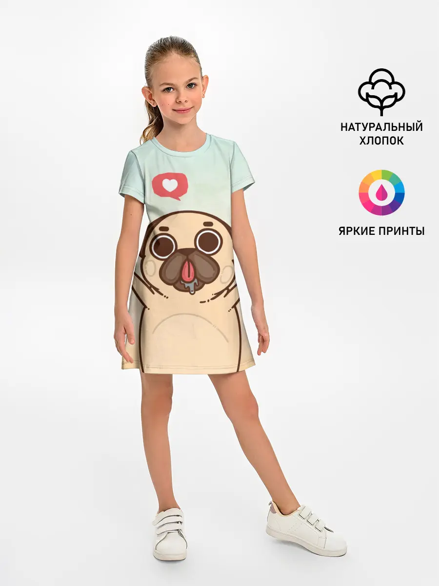 Детское платье / Puglie Pug Like