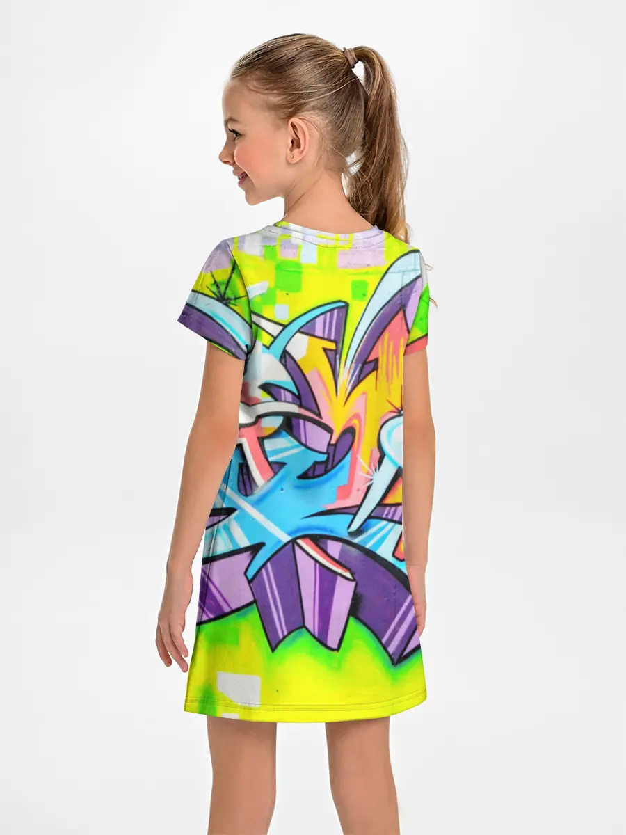 Детское платье / Неоновая кислота