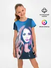 Детское платье / Девушка с большими глазами