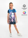 Детское платье / Девушка с большими глазами