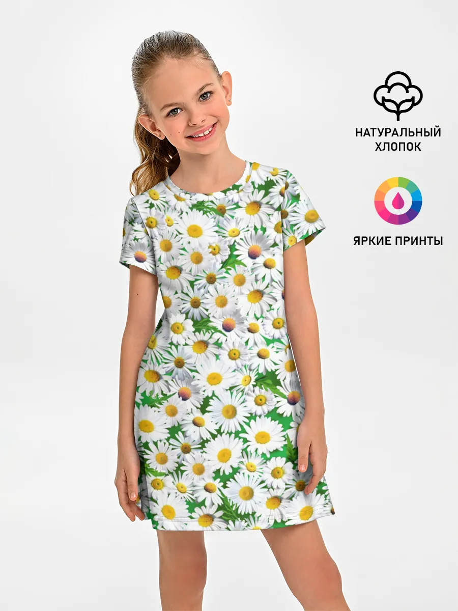 Детское платье / Ромашки