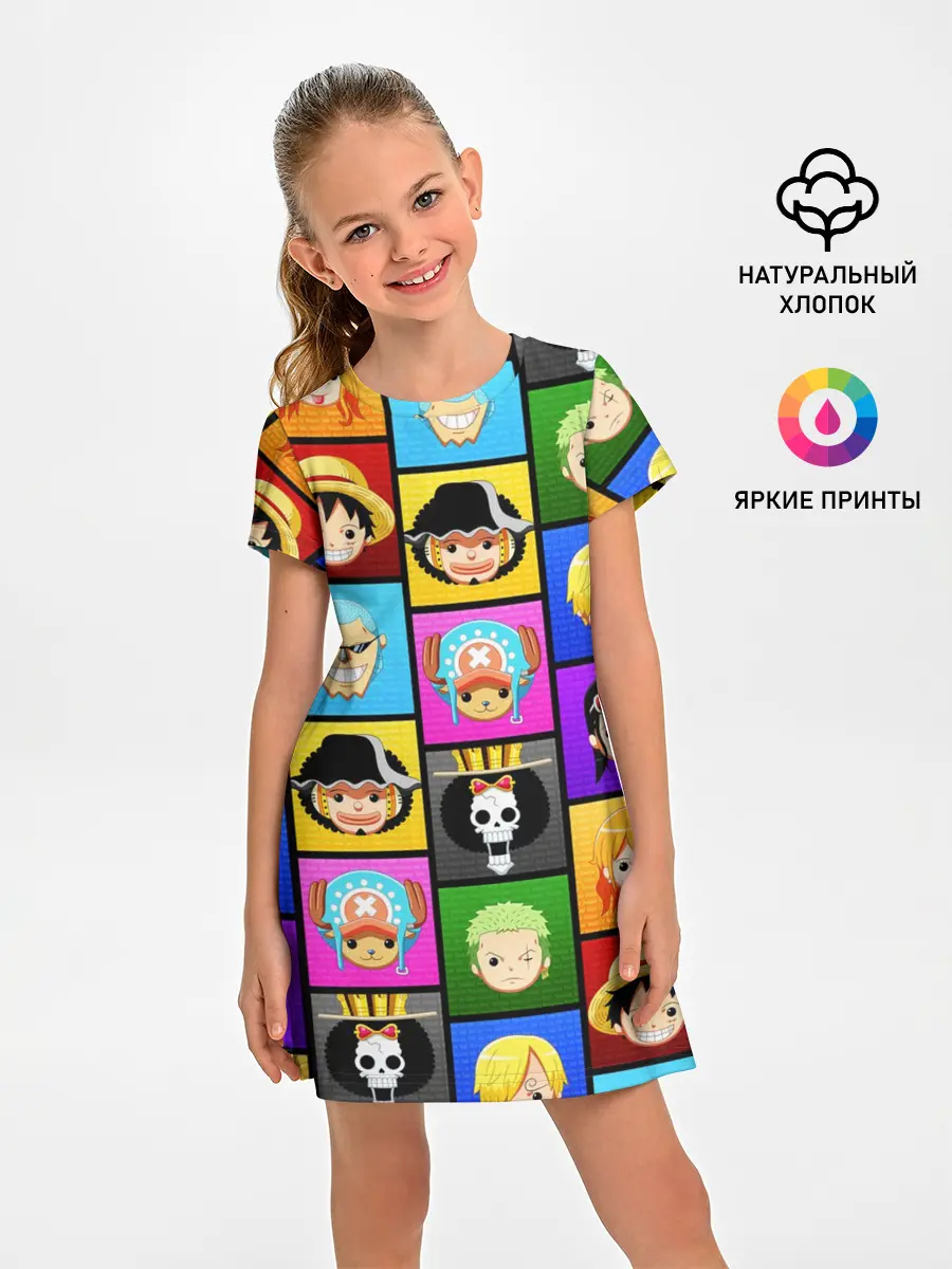 Детское платье / ONE PIECE / ВАН ПИС / ГЕРОИ