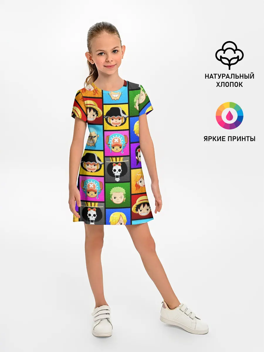 Детское платье / ONE PIECE / ВАН ПИС / ГЕРОИ