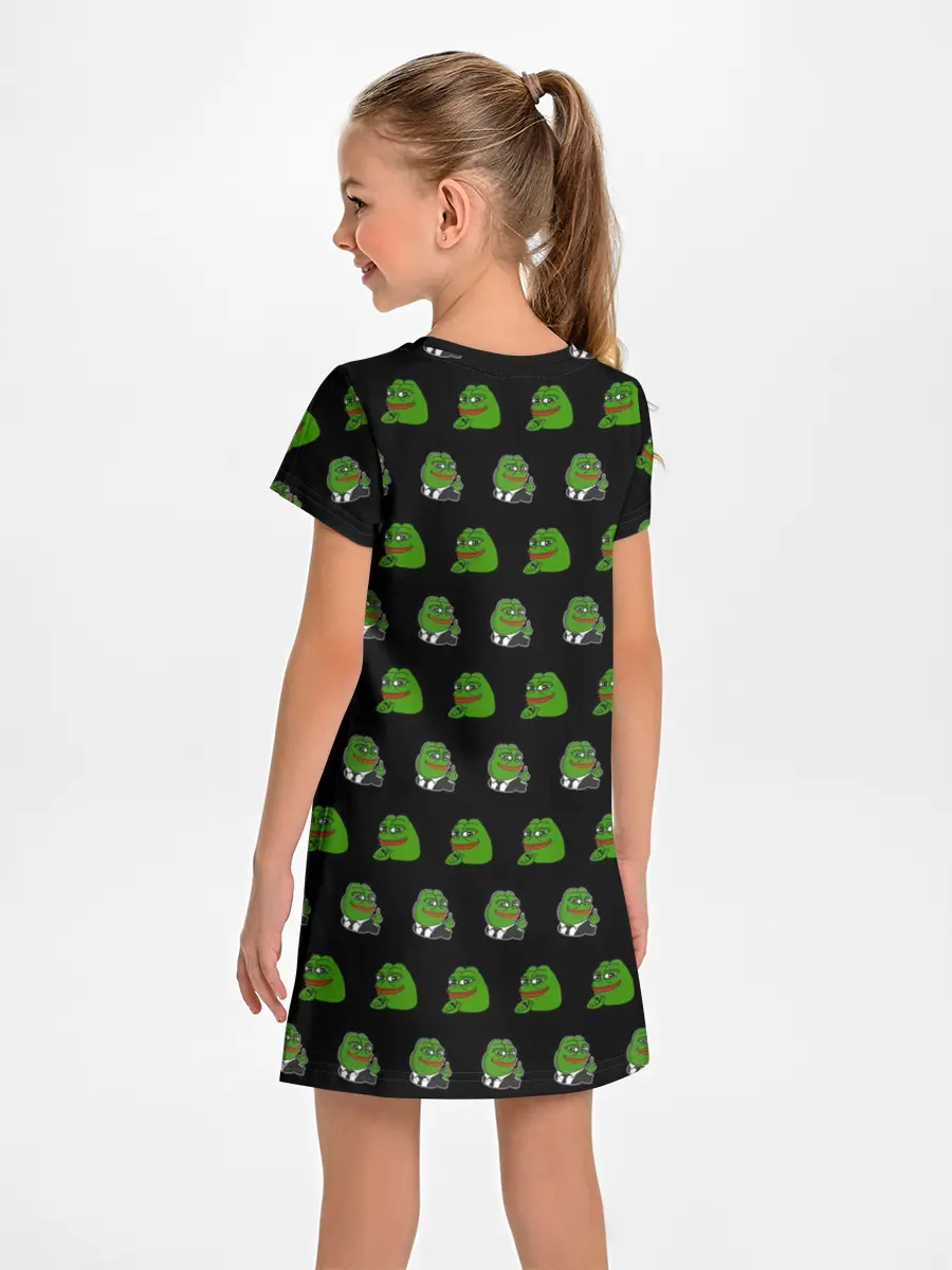 Детское платье / Frog Pepe