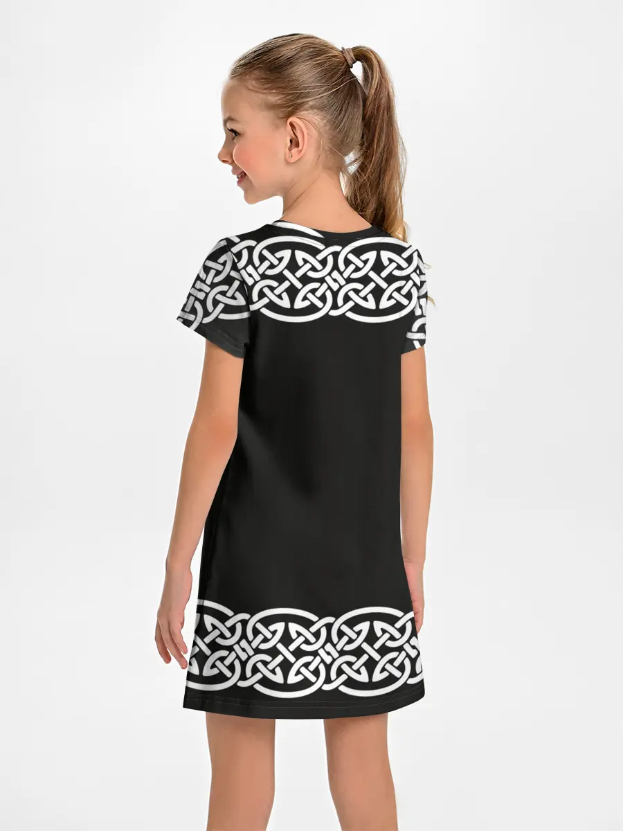 Детское платье / Рингерике олень белый 3D