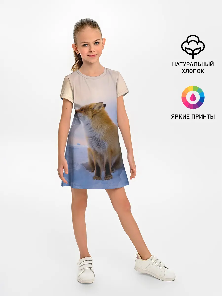 Детское платье / Лисичка