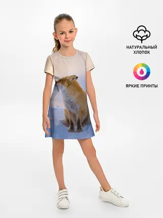 Детское платье / Лисичка