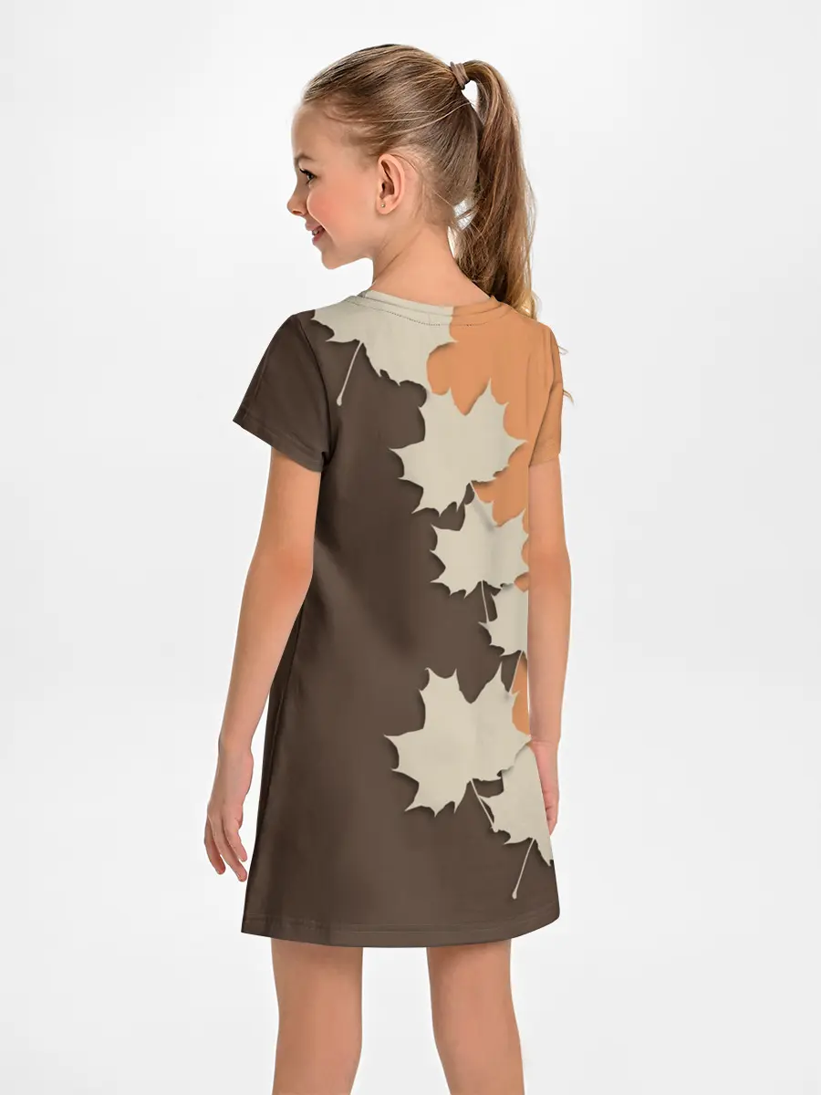 Детское платье / ОСЕННИЕ ЛИСТЬЯ