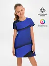 Детское платье / 3D BLUE Вечерний синий цвет