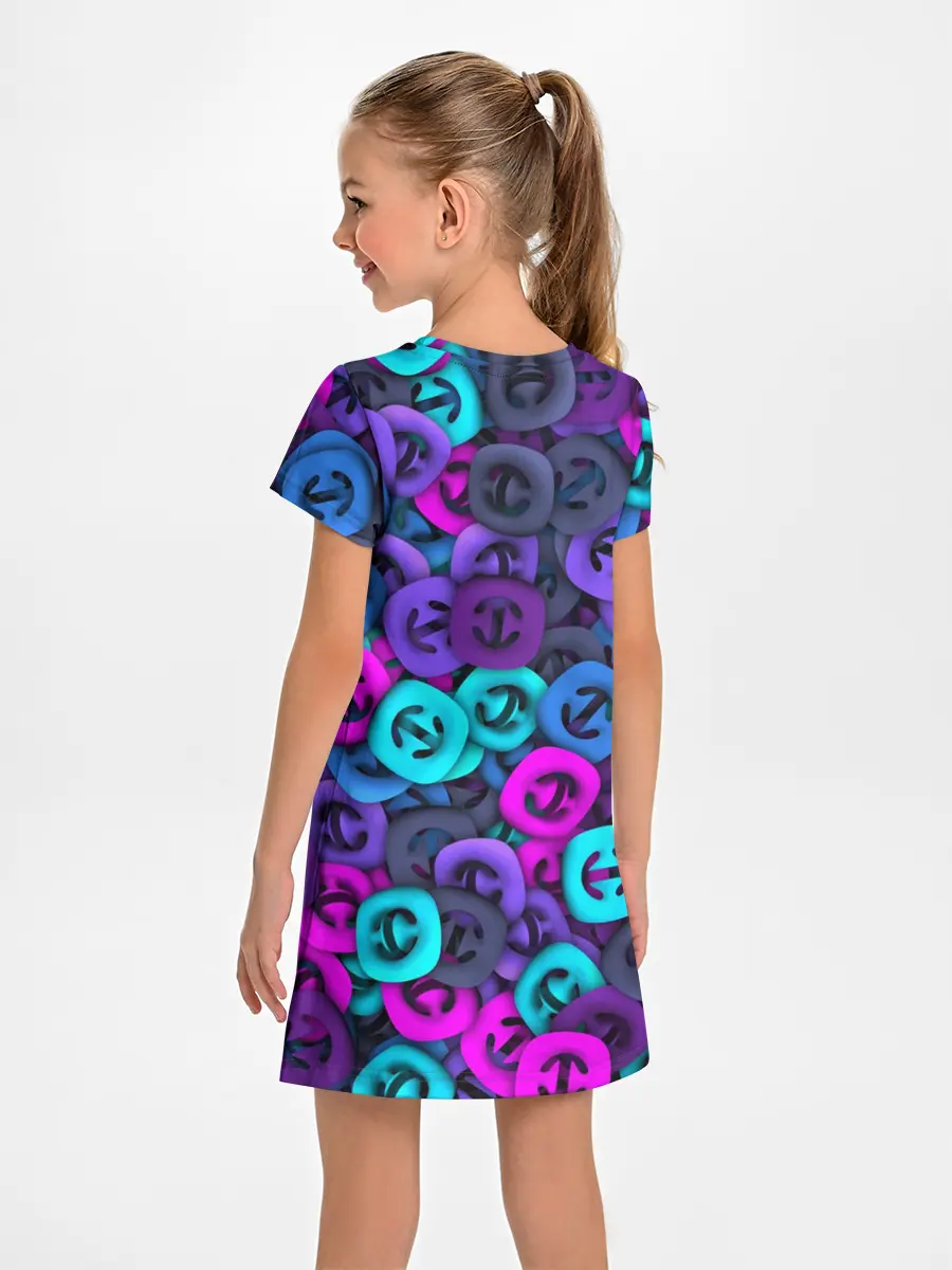 Детское платье / Неоновые снаперсы
