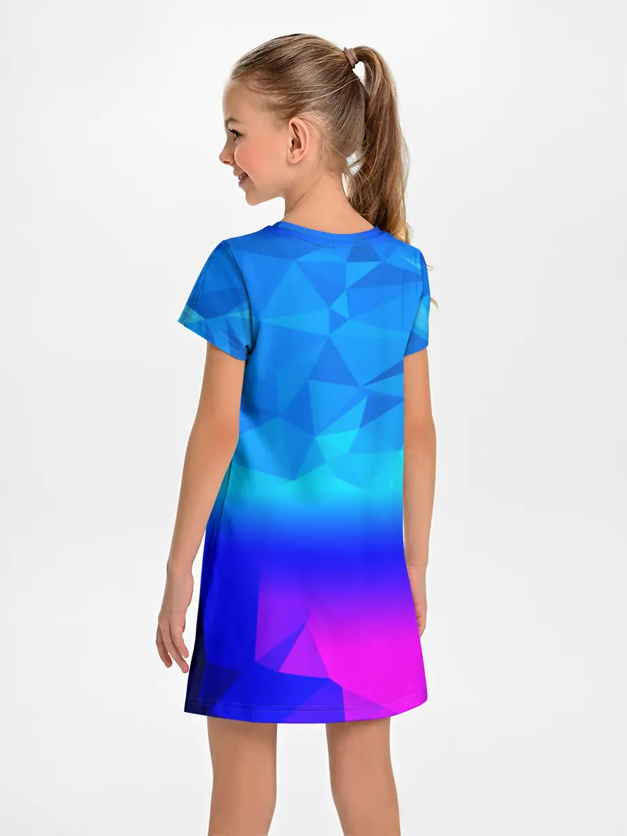 Детское платье / ABSTRACT NEON