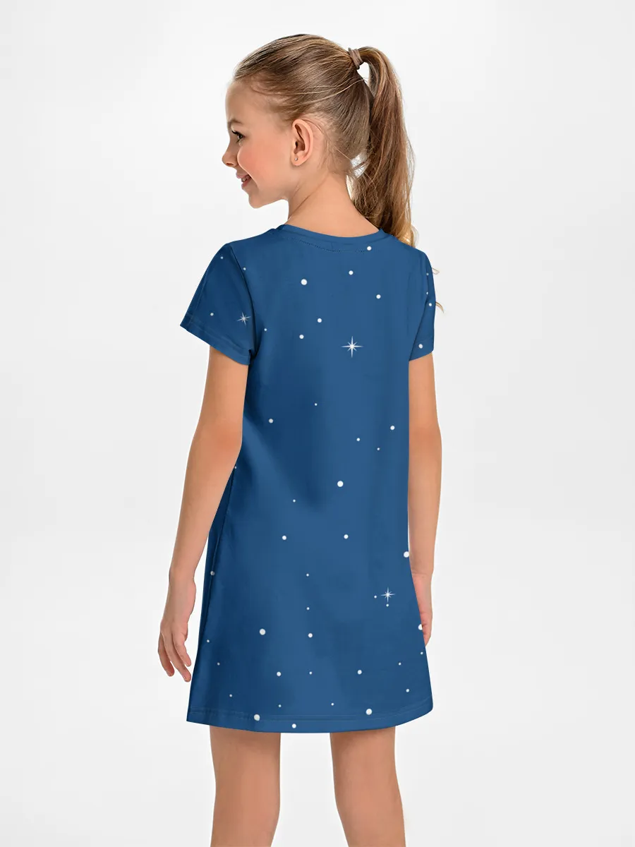 Детское платье / AMONG US - NYAN CREWMATE