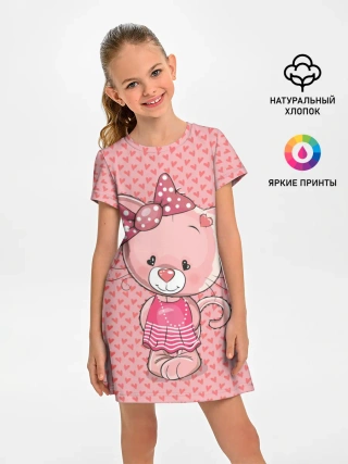 Детское платье / Котенок