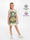 Детское платье / My Neighbor Totoro заяц с чешуей