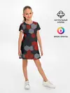 Детское платье / РАЗНОЦВЕТНЫЕ СОТЫ 3D