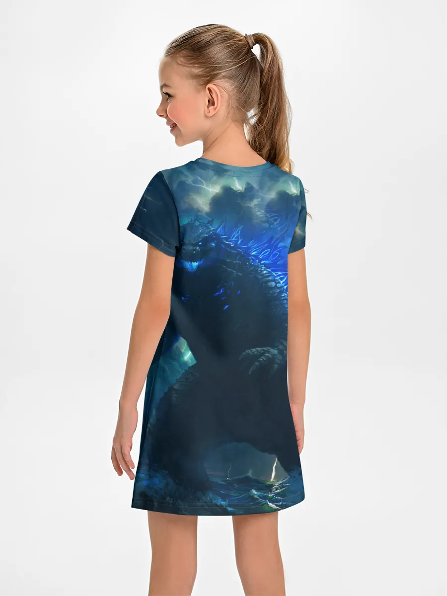 Детское платье / ГОДЗИЛЛА В МОРЕ