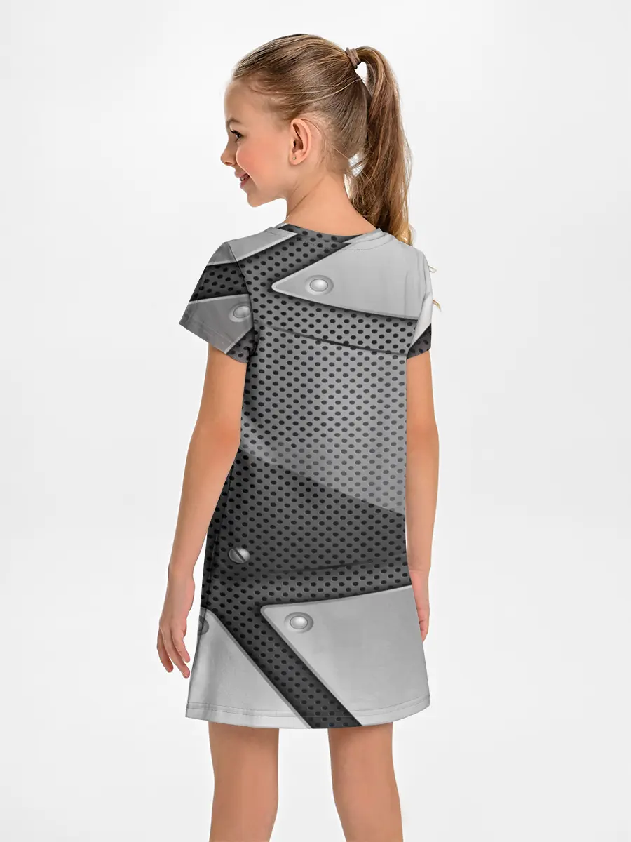 Детское платье / VOLVO metalic 2018