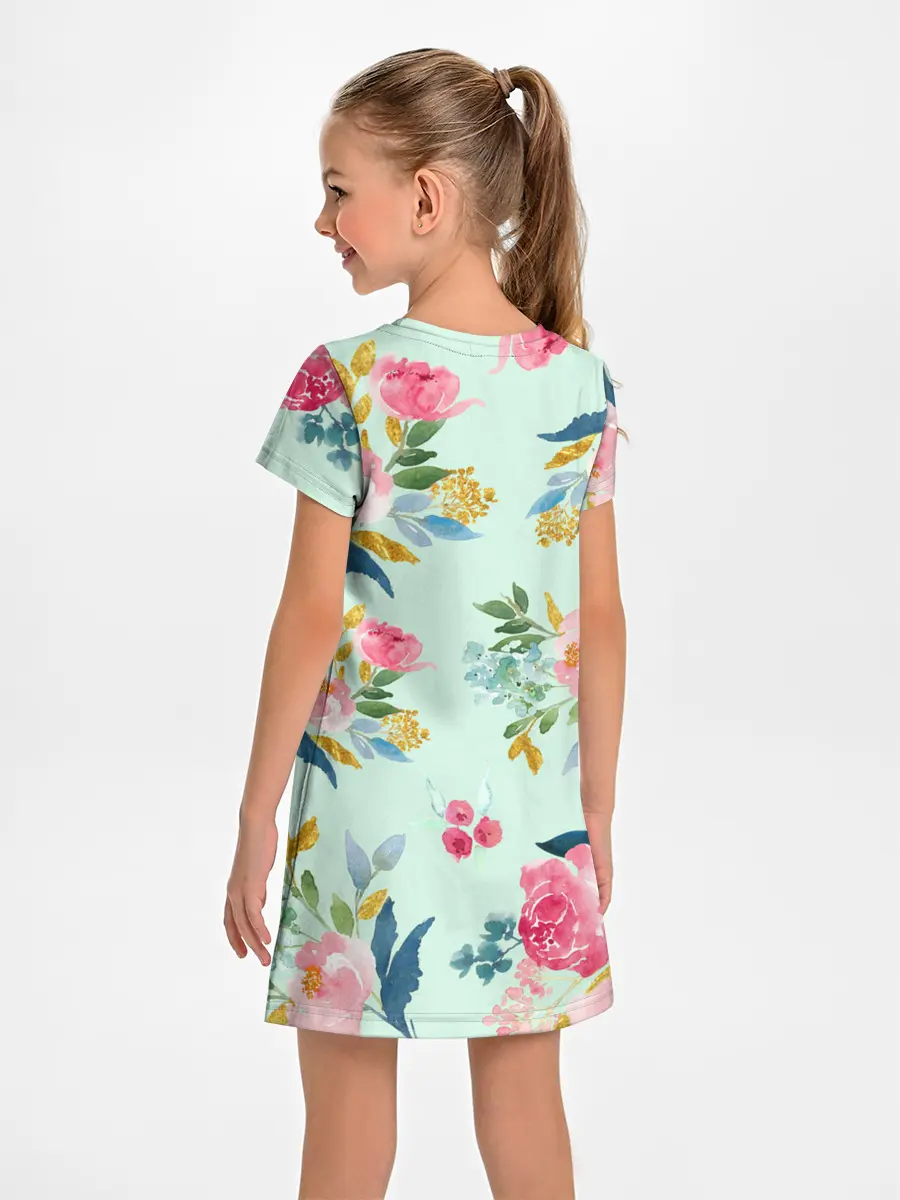 Детское платье / Цветы