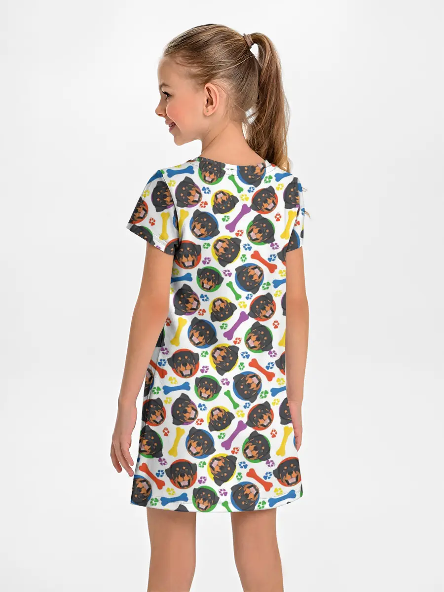 Детское платье / Ротвейлер