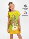 Детское платье / Гитара и подсолнухи