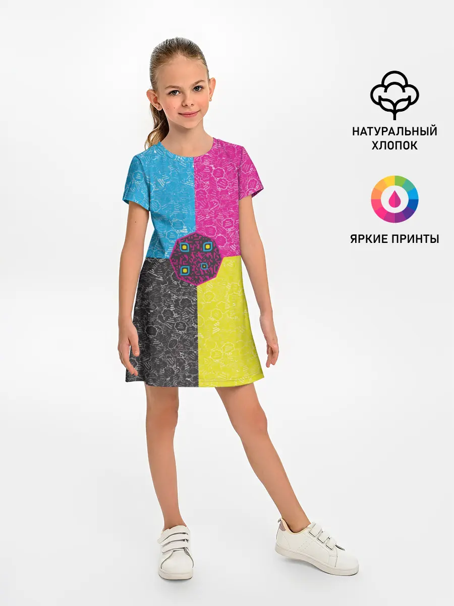 Детское платье / Октагон на фоне АПВ 4.1.14