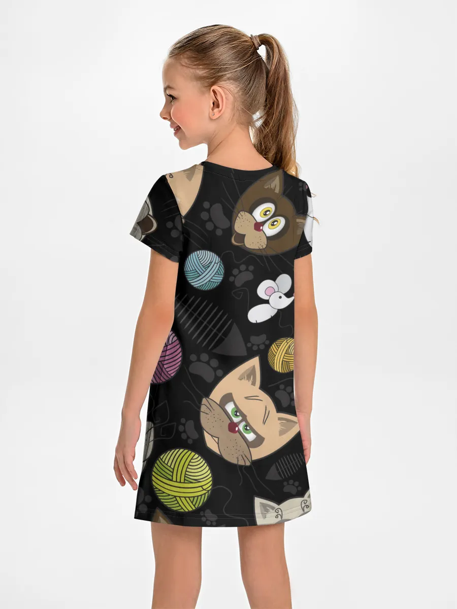 Детское платье / Злой кот.