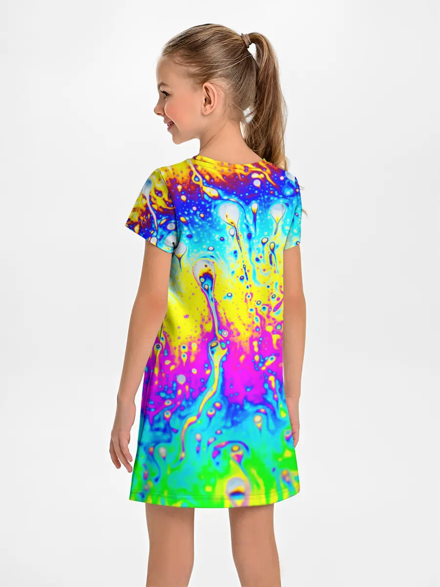 Детское платье / КИСЛОТНЫЙ СТИЛЬ