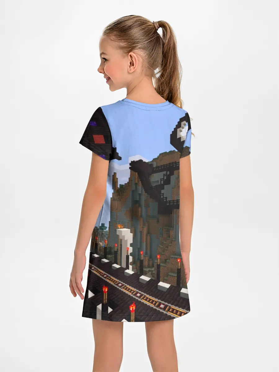 Детское платье / Minecraft
