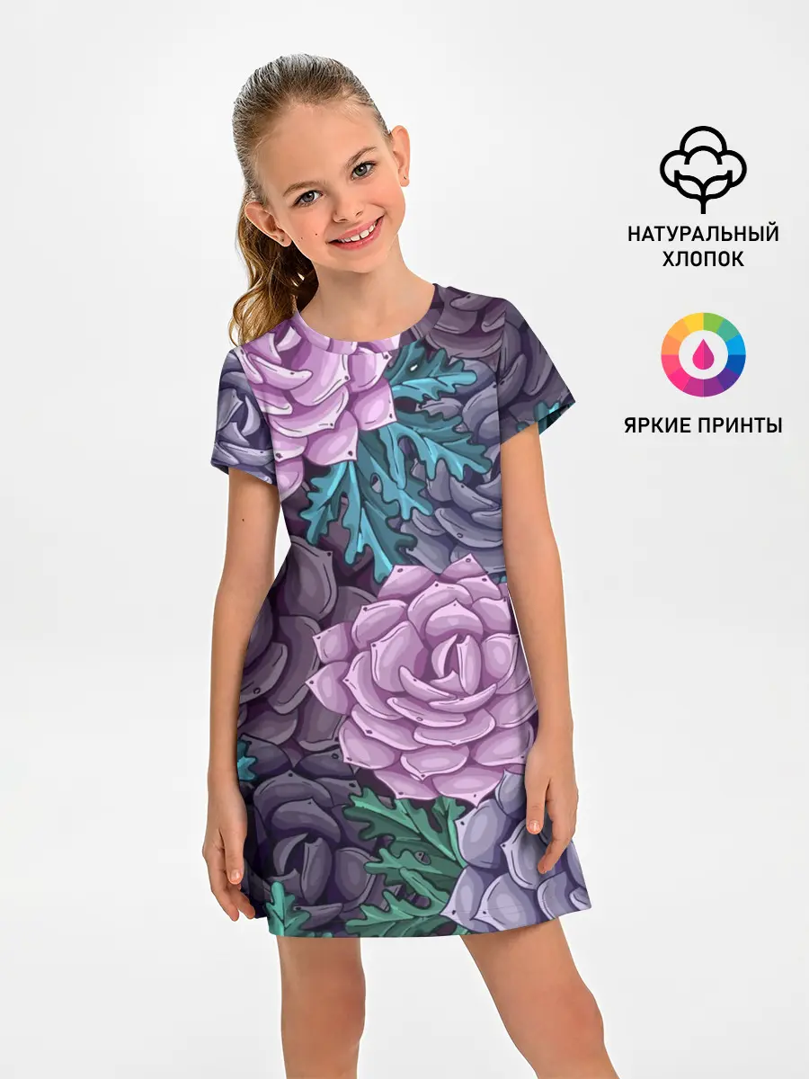 Детское платье / Цветы