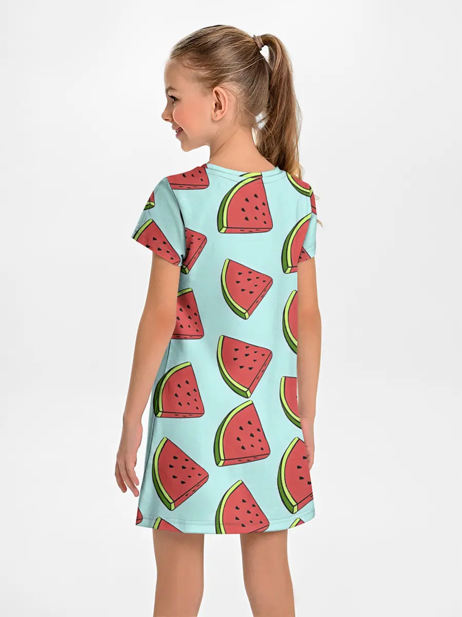 Детское платье / Дольки арбузов