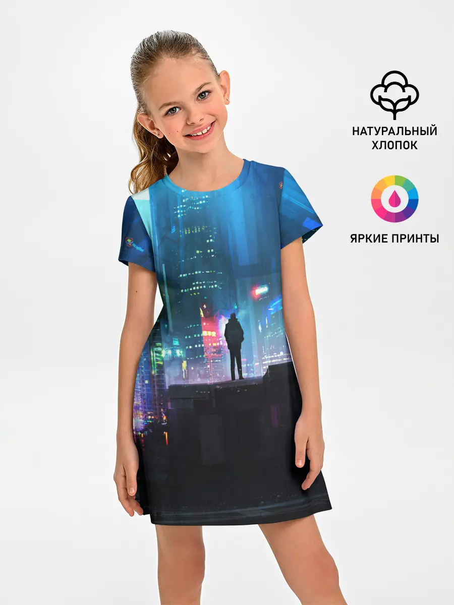 Детское платье / CITY NEON
