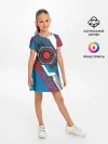Детское платье / Cyborg logo